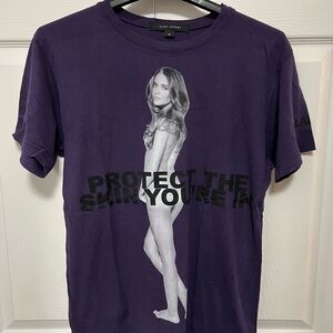 Marc Jacobs “Protect The Skin You’re In” Clara Alonzo Graphic T-Shirt | Size MD